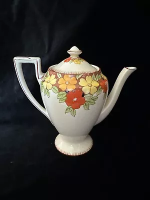 Buy Vintage Crown Ducal Coffee Pot. Happy Day. • 14£