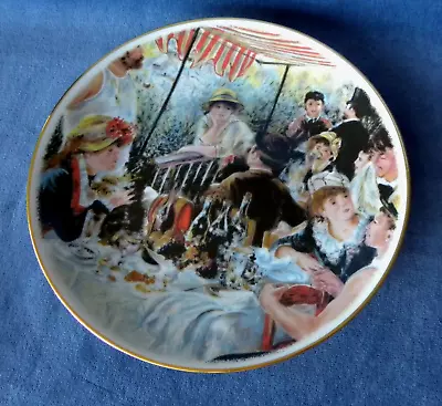 Buy Renoir Luncheon Of The Boating Party Limoges Collector Plate: Feuillade, France • 18.63£
