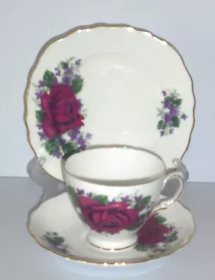 Buy Royal Vale Bone China Trio Tea Cup ,saucer & Side Plate • 4.99£