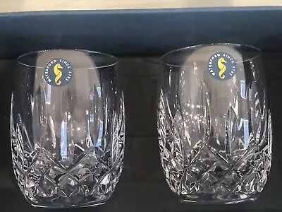 Buy Waterford Crystal Lismore Connoisseur Whiskey Wine Tumblers Set Of 2 New In Box • 97.85£