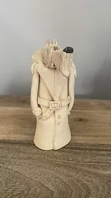 Buy Art Pottery Scottish Terrier Handmade Mac Raincoat Dog Yorkie Yorkshire • 4.99£