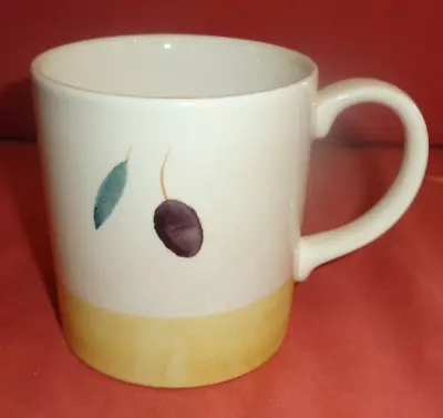 Buy Vintage Poole Pottery Fresco Yellow By Rachel Barker Tea Coffee Mug • 14.99£