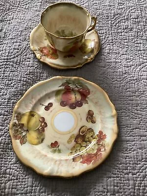 Buy Hammersley Autumn Gold Breakfast Cup ,Saucer & Plate Signed D Millington • 40£