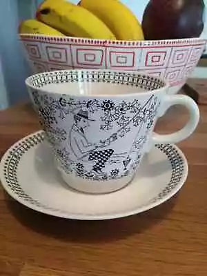 Buy Arabia Finland, Emilia, Large Cup And Saucer. • 150.14£