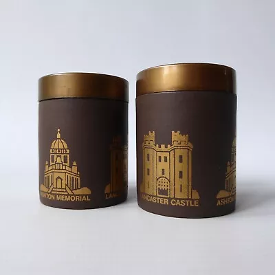 Buy Hornsea Salt & Pepper Pots, Shakers. Lancaster Castle, Ashton. Vitramic Gold '76 • 16£