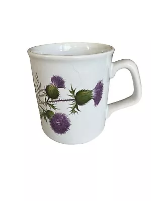 Buy Burnside Pottery Coffee Mug Scottish Thistle Design Moffat Scotland 3.6  Tall • 16.77£