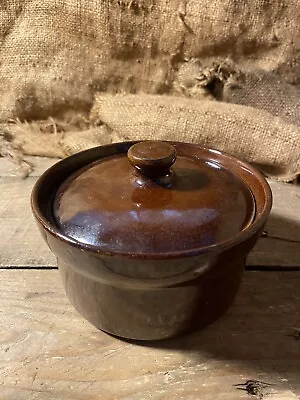 Buy Moira Pottery Stoneware Pot Baking Vintage Baking Cooking Stoneware • 9.99£