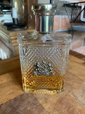 Buy Vintage 1990’s Ralph Lauren Safari For Men Cut Glass Perfume Bottle • 18£