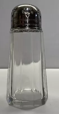 Buy Vintage/Retro Clear Cut Glass And Silver Plated Sugar Shaker  • 8.99£