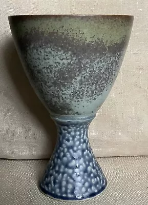 Buy Lovely Jonathan Hancock Steam Pottery St Just Cornwall Stoneware Goblet • 35£