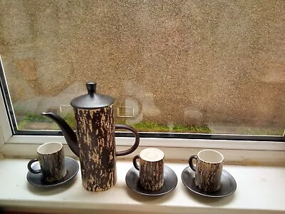 Buy Cinque Ports Coffee Set In Brown And White • 11£