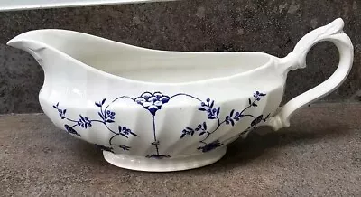 Buy Furnivals Blue Denmark Pattern - Gravy / Sauce Boat Ironstone England • 9.99£