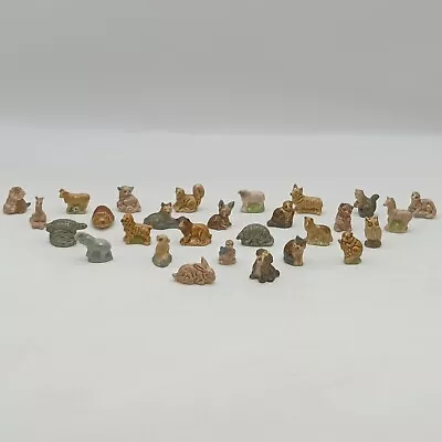 Buy 28x Wade Whimsies Miniature Animal Figurines (#H1/28) • 9.99£