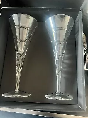 Buy Lead Crystal Cut Glass Wine Glasses • 0.99£