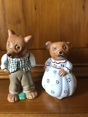 Buy 1950’s Weetman  Pottery WF Salt & Pepper Bears • 12£