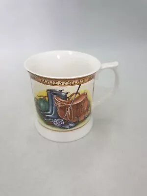 Buy Queens Fine Bone China  Equestrian  Tea Coffee Mug Cup Horse Riding Scene & Gear • 10.99£