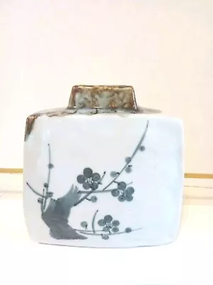 Buy Vintage Japanese Ceramic Vase In The Style Of Hamada Shoji 6 X6 X2.5 • 18.64£