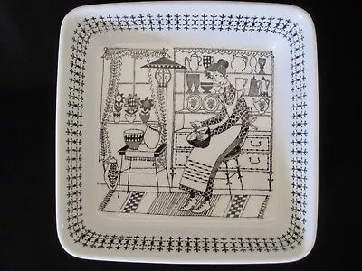 Buy Very Good ARABIA Vintage MCM 5-1/2  Square Bowl EMILIA Raija Uosikkinen FINLAND • 32.38£