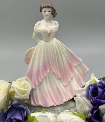 Buy Coalport Happy Birthday 1992 Lady Figurine With Bonnet. • 25.49£