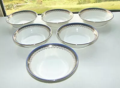 Buy Royal Albert Paragon China Sandringham Pattern 6 X Dessert Starter Bowls C1980s • 30£
