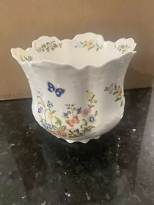 Buy Vintage Aynsley ‘Cottage Garden’ Bone China  Planter In Excellent Condition • 20£