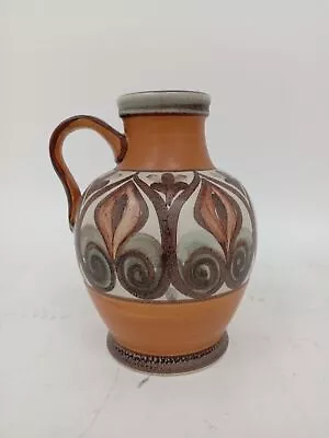 Buy Denby Langley Hand Painted Stoneware Vase & Handle Soraya Glyn Colledge Design • 9.99£