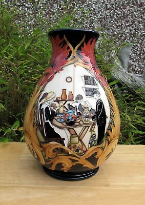 Buy Moorcroft Rare WILLIAM AT WORK Vase 7/10 Trial Dated 2.8.13  First Quality • 1,250£