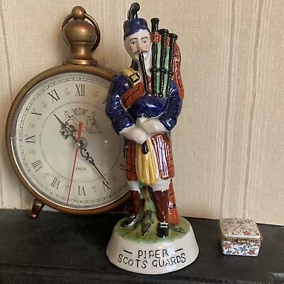 Buy RARE Antique STAFFORDSHIRE Victorian Scottish Piper Figure Scot’s Guard Scottish • 250£