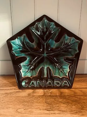 Buy Vintage Canada BMP Ceramic Ashtray Maple Leaf Design Bowl Retro Decorative • 12.99£