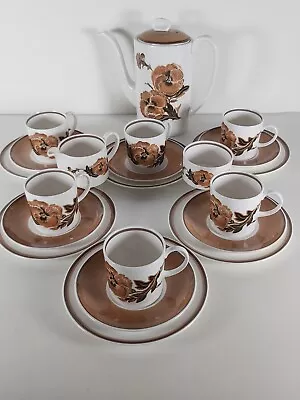 Buy Susie Cooper Bone China  Reverie  Pattern Coffee Set • 59£