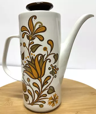 Buy Vuntage J G Meakin Coffee Pot Lotus Pattern H 9.5 “  1963 Rare • 34.99£