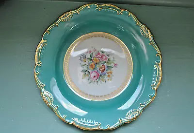 Buy Antique Minton Cabinet Plate With Signed Floral Spray   (t M James Kansas City) • 21£