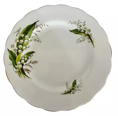 Buy Melba Bone China England  Lily Of The Valley Pattern Dinner Plates - Set Of 11 • 181.73£