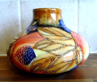Buy Old Tupton Ware Hand Painted Pomegranate Vase Onion Shape 6  Width X 4.75  High • 24.99£