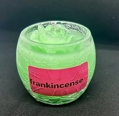 Buy Crackle Glass Frankincense Scented Candle • 4£
