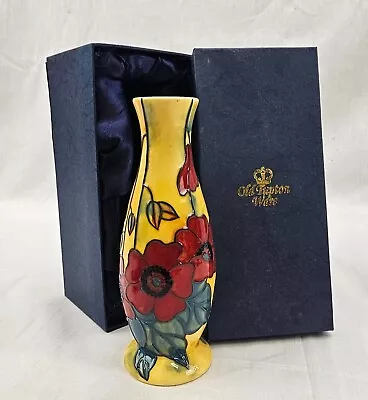 Buy Boxed Old Tupton Ware Poppy Pattern Vase • 28£