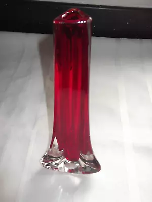 Buy Whitefriars  Red Glass Vase • 17.50£