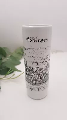 Buy Vintage Porzella Bavarian Cottingen City Landscape Vase • 14£