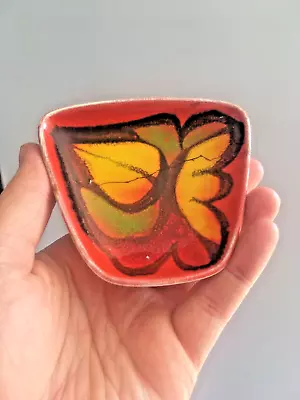 Buy Mid Century 70's Poole Pottery Abstract Delphis 41 Pin Dish Plate Vintage Retro • 9.95£