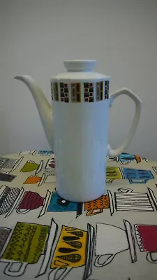 Buy Vintage Alfred Meakin Pottery 'random' Range 'glo-white' Coffeepot 1973 • 8.31£