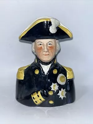 Buy Vintage Admiral Lord Nelson Pride Of Britain Portrait Jug Wood & Sons England • 27£