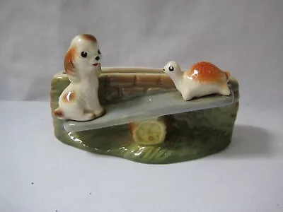 Buy Hornsea Pottery Fauna - Dog And Tortoise On See-Saw • 3£