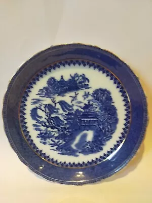 Buy Foley Bone China 5.5 Blue And White Dish Dated 1885/1903 • 50£