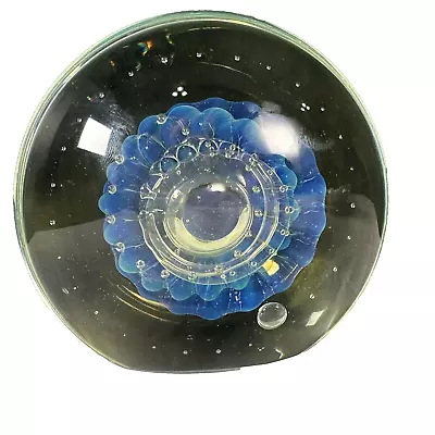 Buy EICKHOLT STUDIO ART GLASS PAPERWEIGHT DICHROIC LARGE Paperweight • 182.05£
