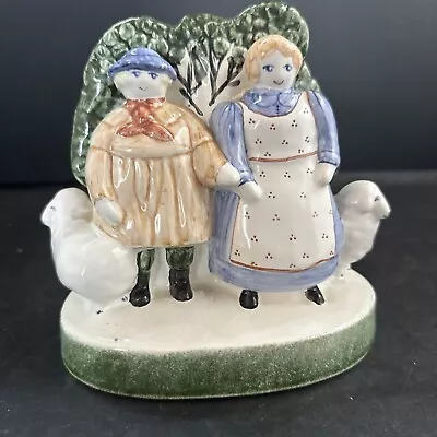 Buy Shepherd Neame And His Wife Of Sussex Rye Pottery Pastoral Rye Figures England • 26.63£