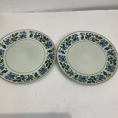 Buy 2 X Vintage Midwinter Stonehenge Caprice 7.5” Tea Plates - VGC • 16£