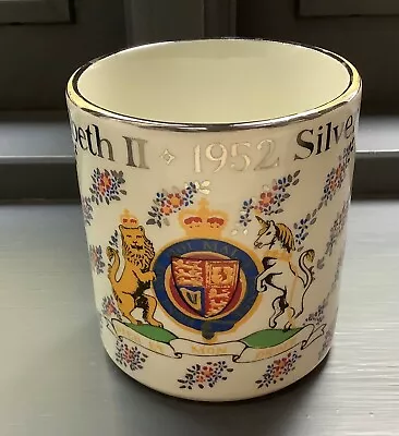 Buy Rare Queen Elizabeth II Silver Jubilee Mug 1977.  Dorn Williams, Boncath Pottery • 13.99£