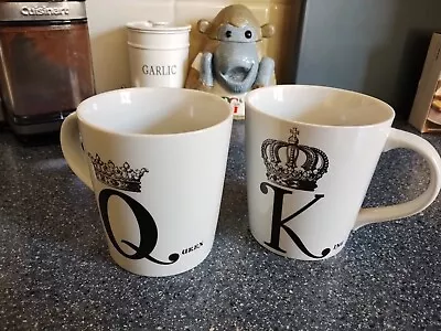 Buy Fab Vintage Tesco Queen And King Mugs • 0.99£