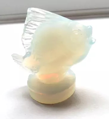 Buy Sabino French Opalescent Glass Fish Figurine Signed 2 × 2  • 60£