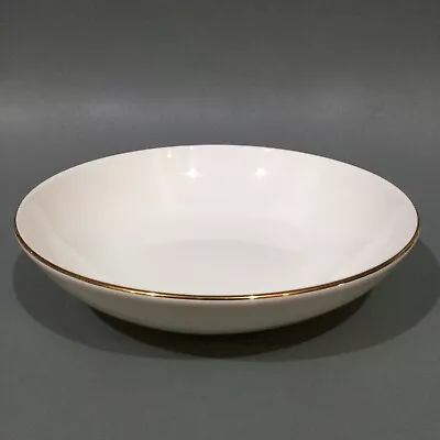 Buy Queen Anne Bone China “ White & Gold “ Soup / Cereal Bowl • 7.95£